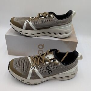 On Cloudsurfer Trail Mens Trail Running Shoes Size 9.5 Brown Tan 3ME10112281 NEW